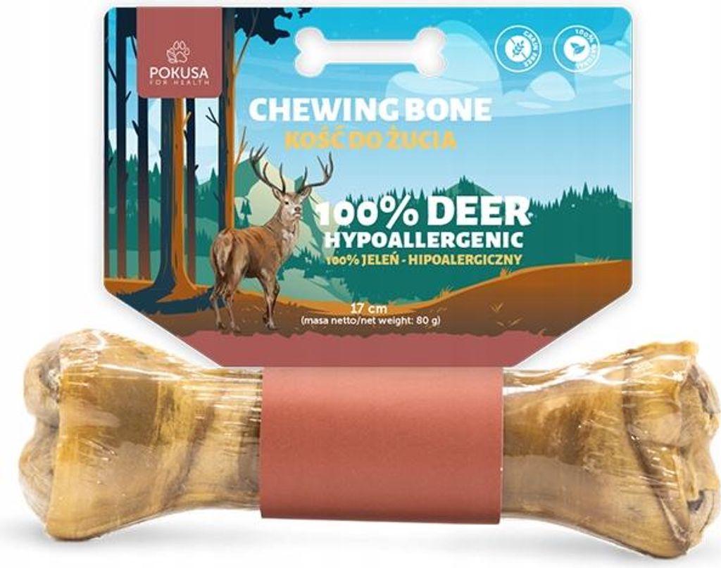 Temptation - Kauknochen Hirsch - Kauknochen Hirsch - 17cm