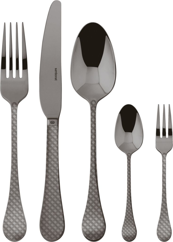 Sambonet Besteck 30tlg. Vh. Edelstahl/PVD 2Black 52766KN1