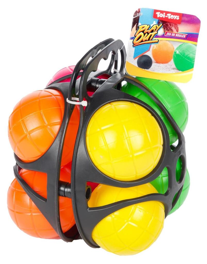 Toi-Toys Jeu de Boules Set, 9dlg.