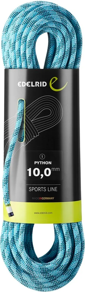 Edelrid Python 10mm 70M bleu - Corde durable avec traitement Thermo Shield - 2