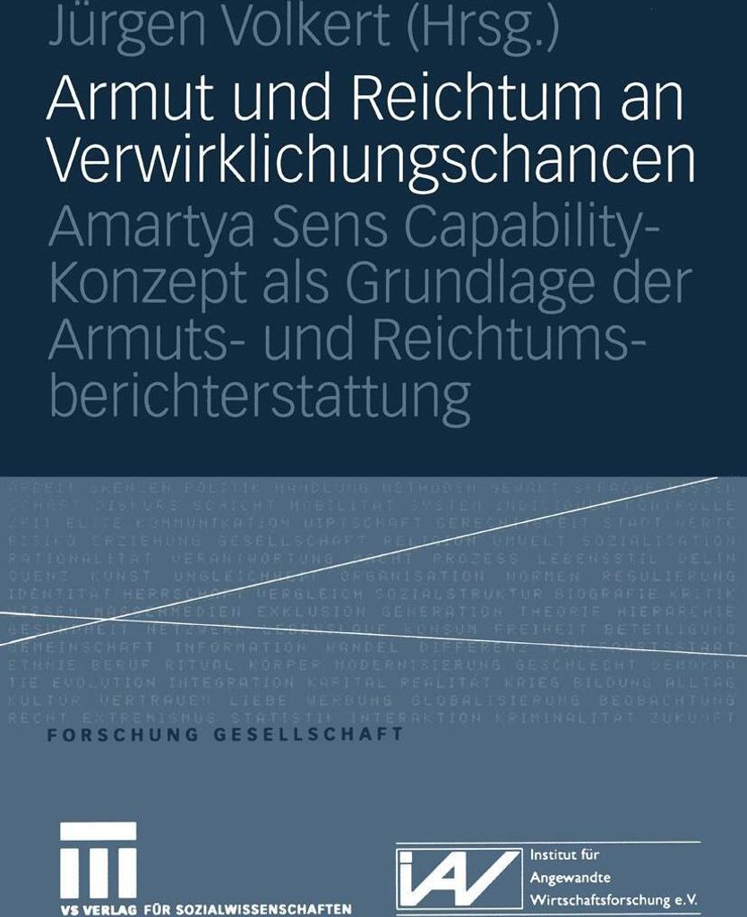 Armut und Reichtum an Verwirklichungschancen