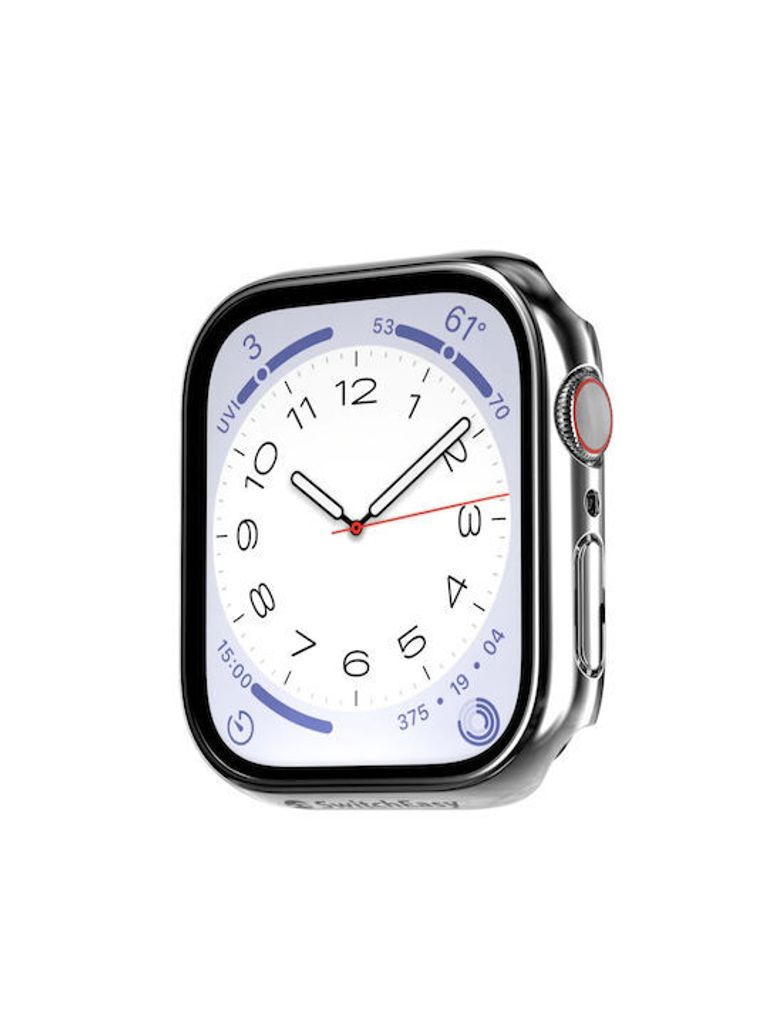 SwitchEasy Hybrid Apple Watch Gehäuse 41mm Silber