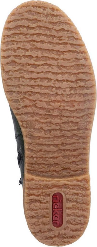 Rieker Damen Stiefelette Ankle Boot Zierreißverschluss 73571, Größe:38 EU, Farbe:Grün
