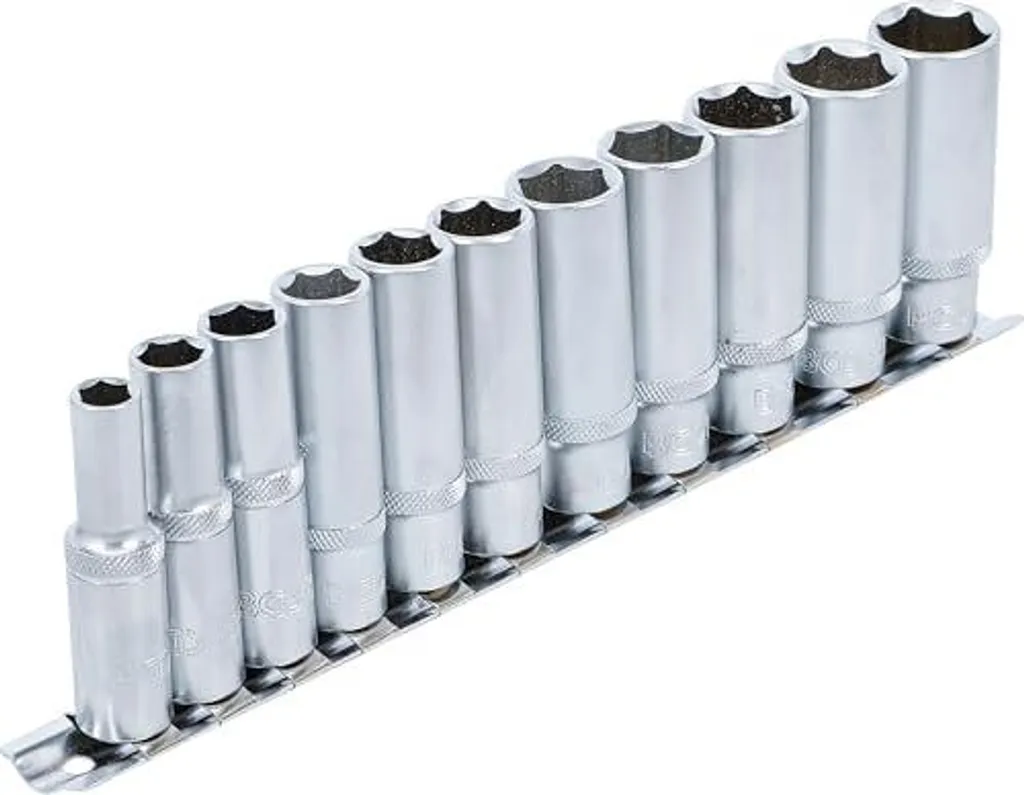 Coffret Douilles Profondes 3/8 pour Accès Difficile et Tiges Filetées - 13
