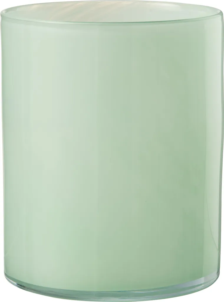 Photophore Jade Vert Clair J-Line Large - Design Scandinave en Verre