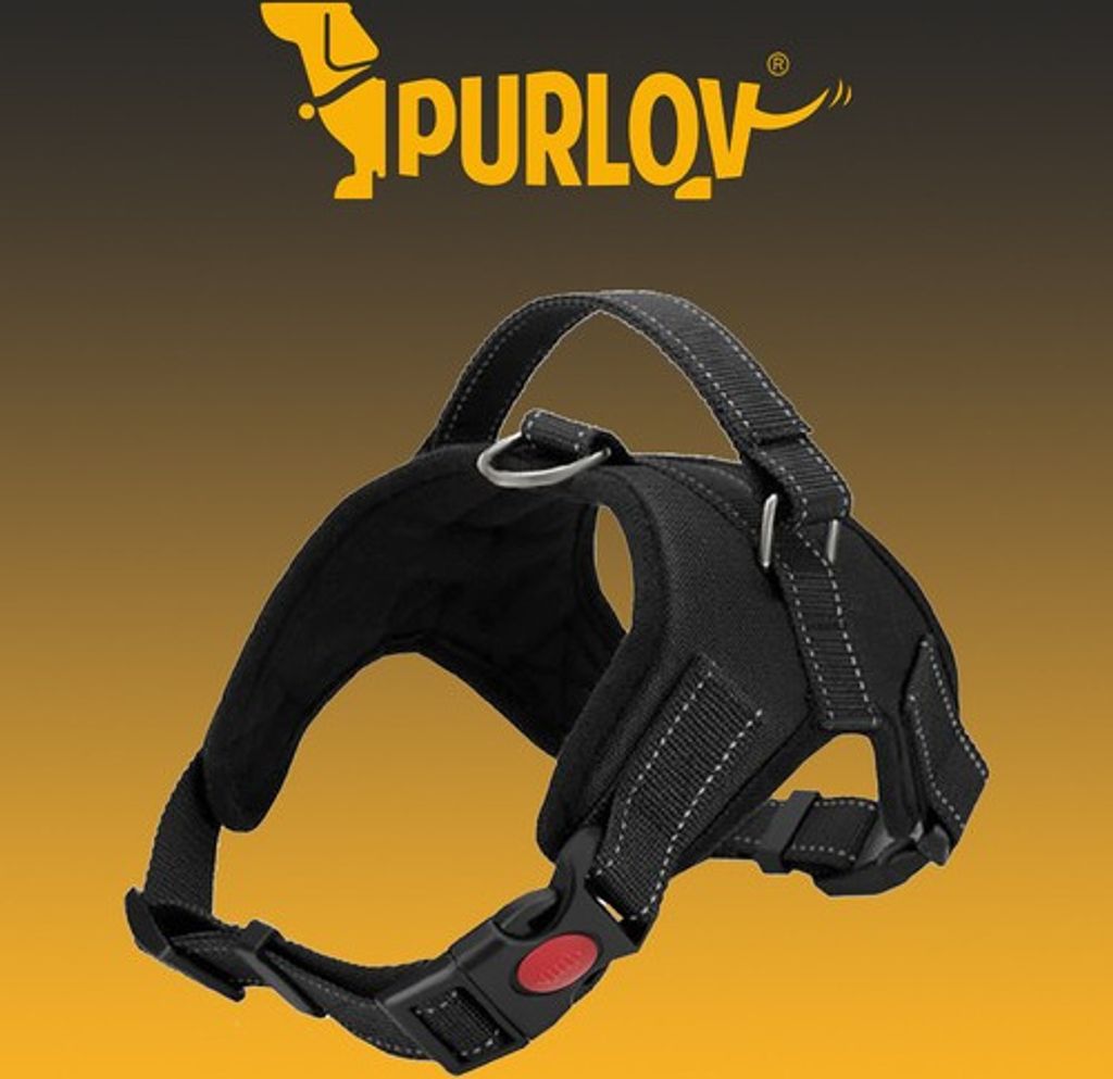Purlov Postroj pro psa vel. L černý Obrázek produktu 8