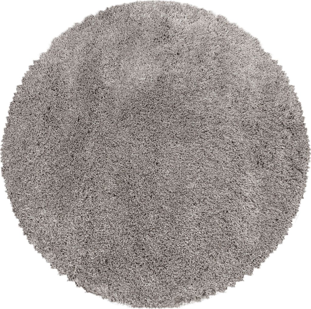 Ayyildiz | Hochflor Teppich Shaggy - Super Weich Kuschelig - Schlafzimmer - beige - 120x120 cm