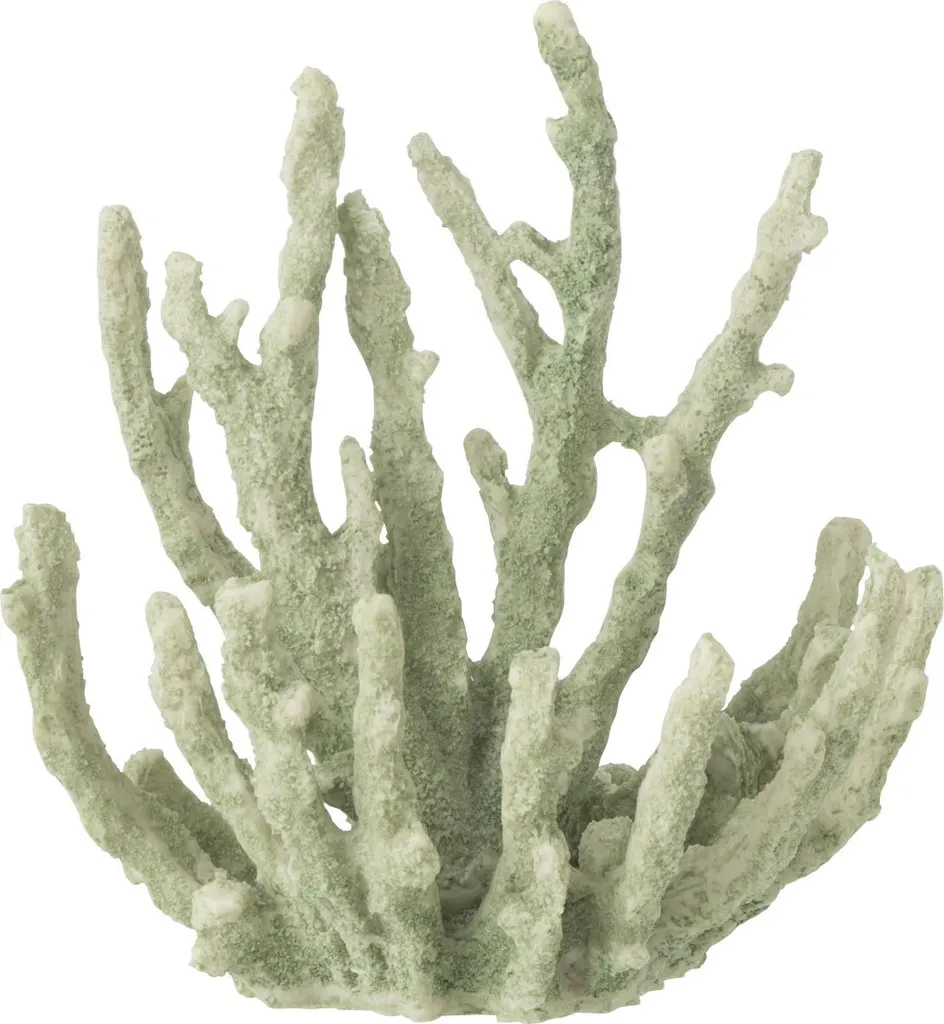 Corail Artificiel J-Line en Polyrésine Menthe - Décoration Design 25cm