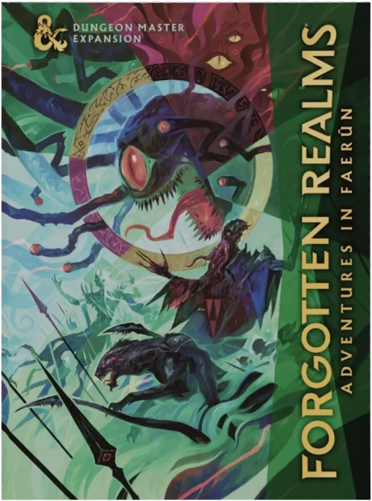 Livre de Jeu de Rôle Donjons & Dragons Aventures de Faerûn Art Limitée