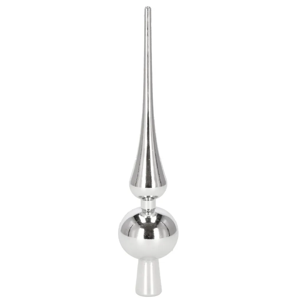 Set 100 Boules de Noël Argent Dentelle pour Décoration Arbre Géant - 6