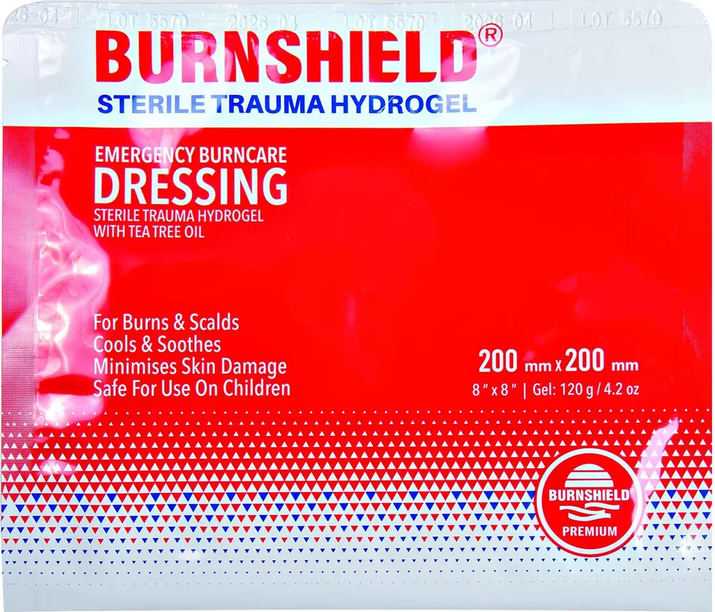 Burnshield 20x20 cm Medicazione Antiscottatura | Pronto Soccorso Casa