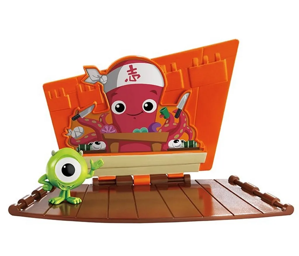 Set de jeu des mondes de Disney Pixar figurines articulées et décors