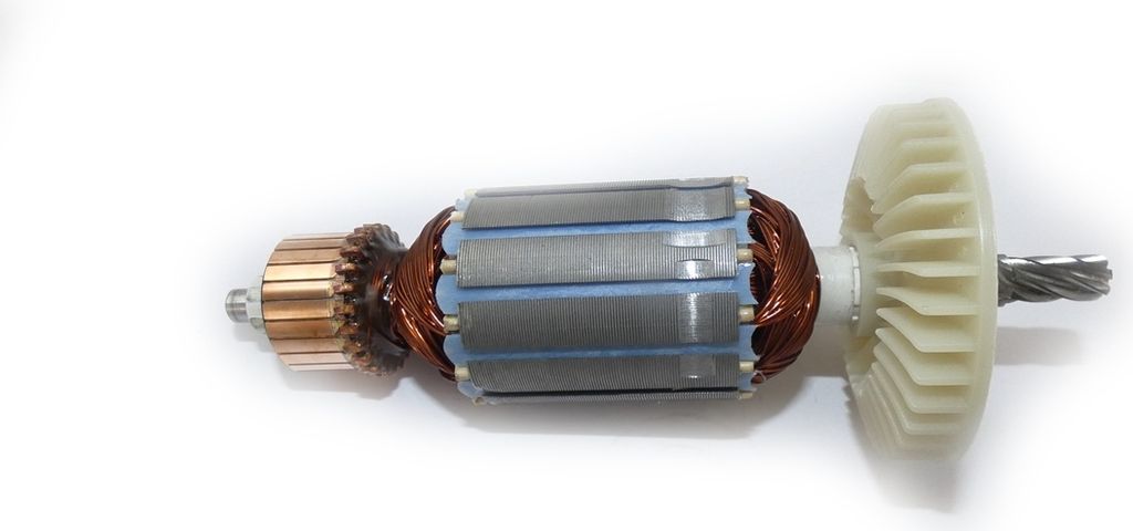 MATRIX Ersatzteil Rotor für Elektro Tauchsäge Kreissäge Säge TRS 1400-64