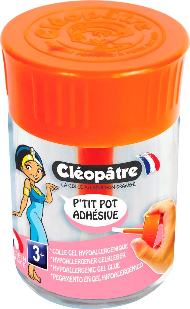 Cléopâtre Adhésive Hypoallergener Kleber mit Pinsel 50g