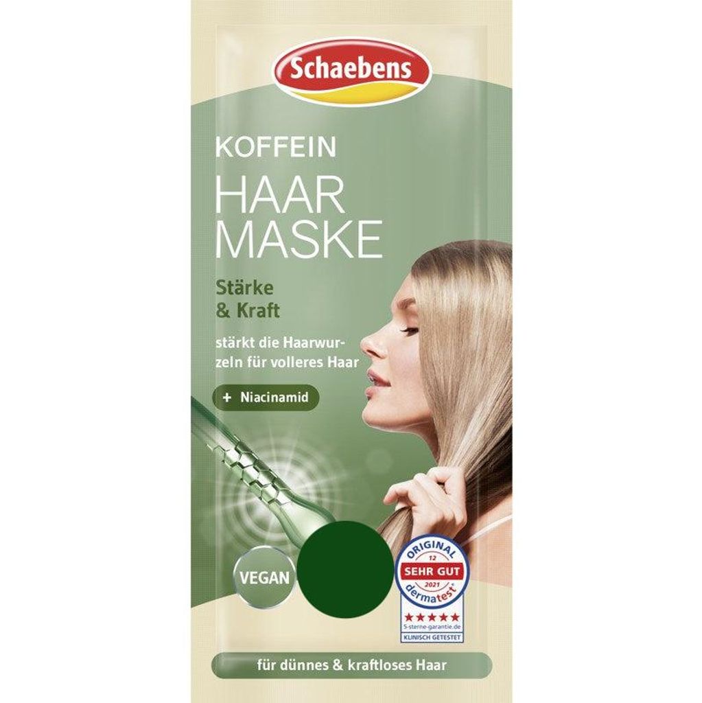 Schaebens Sonderedition Koffein Haarmaske, 20ml Produktbild 