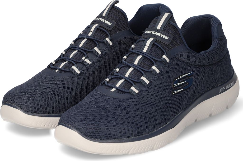 Skechers Sneaker Low SUMMITS Men Textile Blue Rozmiar: 47 Zdjęcie produktu 