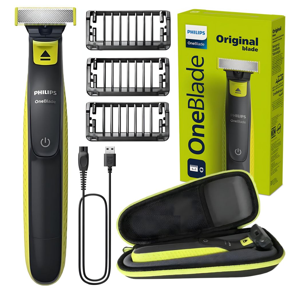 Philips OneBlade QP2724/10 Rasierer – 45 min – 3 Kämme – Produktbild 