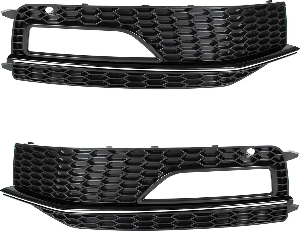 Réparer calandre cassée avec la grille nid d'abeille 8K0807681N 2 pièces