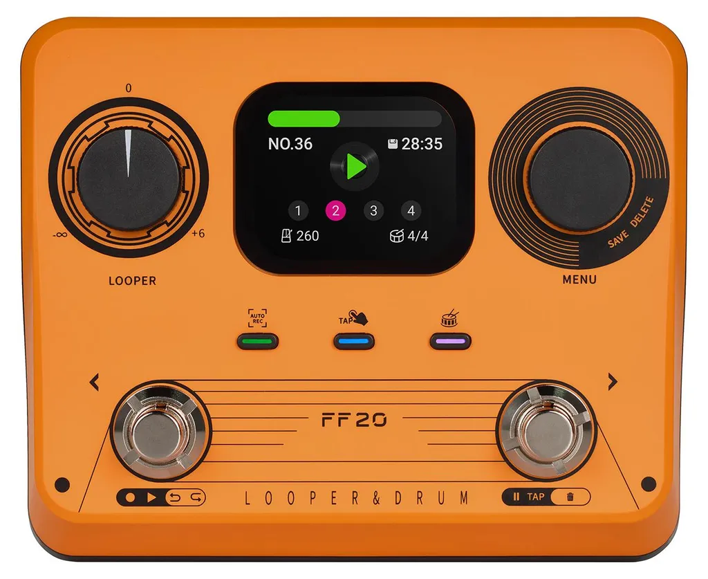 Station de loop pour guitare électrique avec boîte à rythmes intégrée - 7
