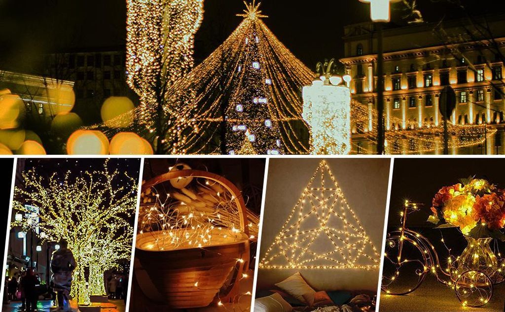 2 sztuki Tomshine 120Leds, 12-metrowe słoneczne lampki Zdjęcie produktu 14