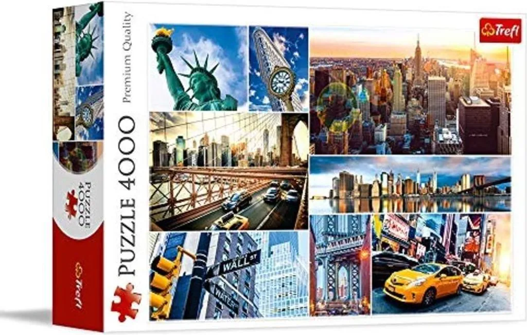 Puzzle Trefl New York Collage 1000 pièces - Puzzle Adulte Ville USA