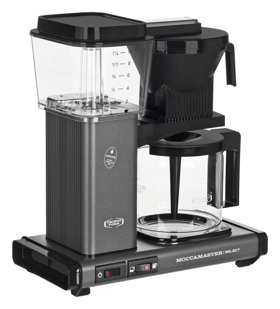 Moccamaster KBG 741 AO, Kávovar, 1,25 L, Mletá káva, Šedá Obrázok produktu 
