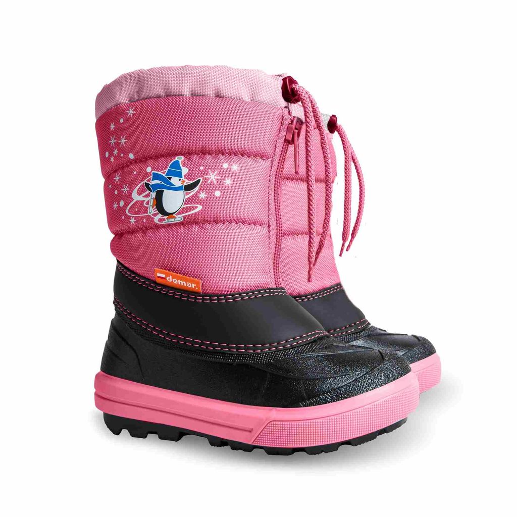 Mädchen Winterstiefel Schneestiefel gefüttert Rosa 20/21 Produktbild 