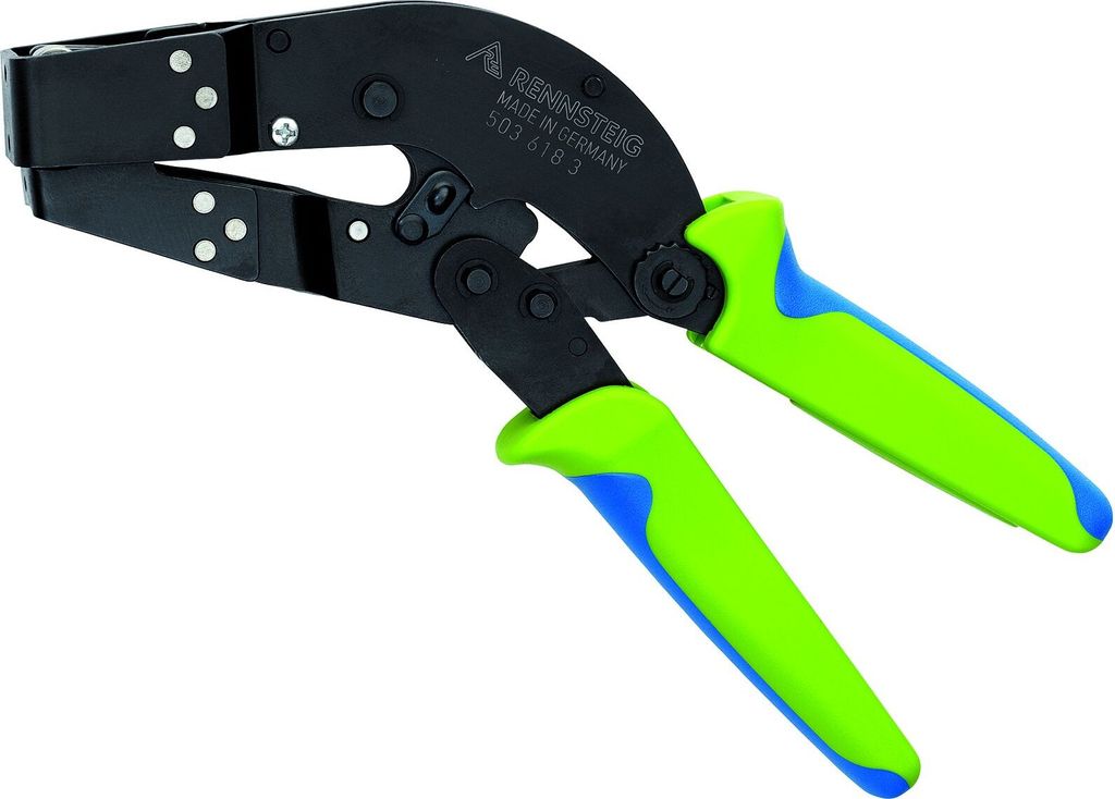 Rennsteig Ausklinkzange für Verdrahtungskanäle 260 mm, Schnittform R6