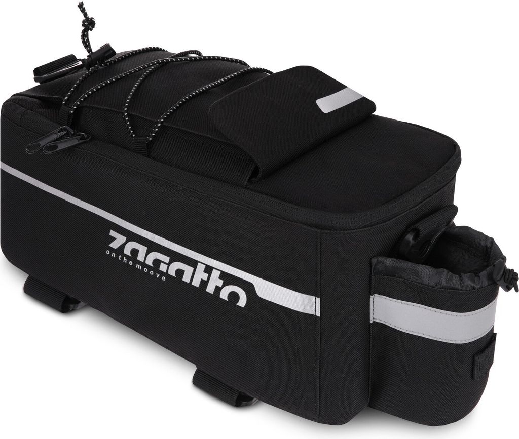 Zagatto Fahrradtasche Fahrradträger Tasche schwarz, "On the Move" ZG738