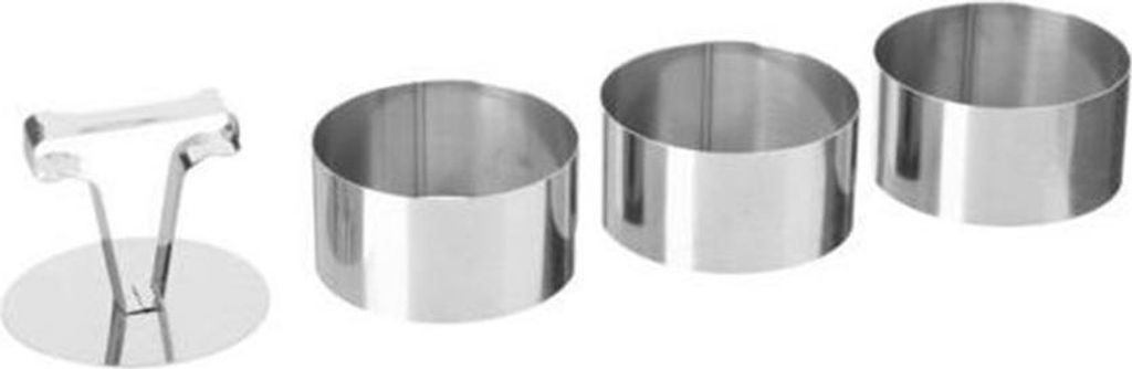 Set aus 3 Formen zum Verwenden verschiedener Modelle