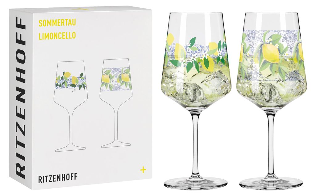Ritzenhoff Sommertau Limoncello aperitiefglazen set, Productafbeelding 