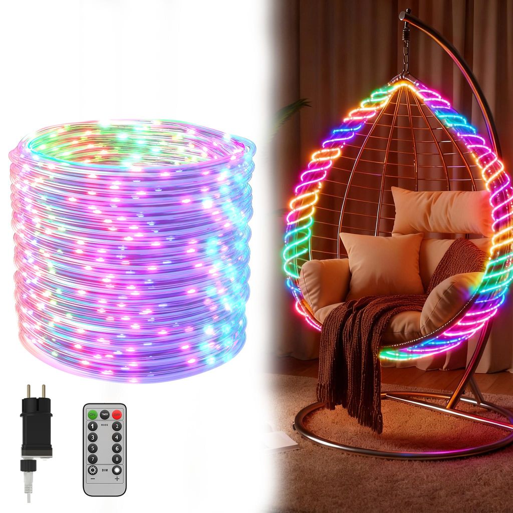 VA-Cerulean: Tubo de luces LED de 10 metros, con 100 LEDs Imagen del producto 