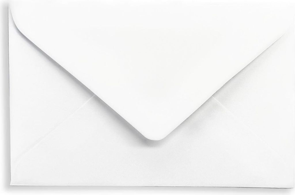 Lot de 100 enveloppes 90x140 mm spéciales cartes de visite Image du produit 