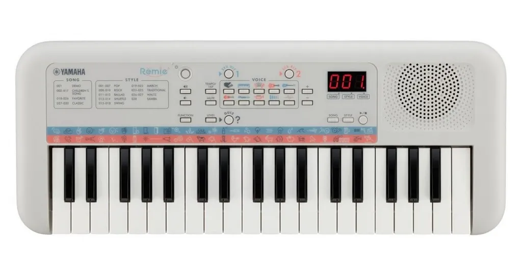 Yamaha Remie PSS-E30 Synthétiseur numérique 37 touches blanc enfant