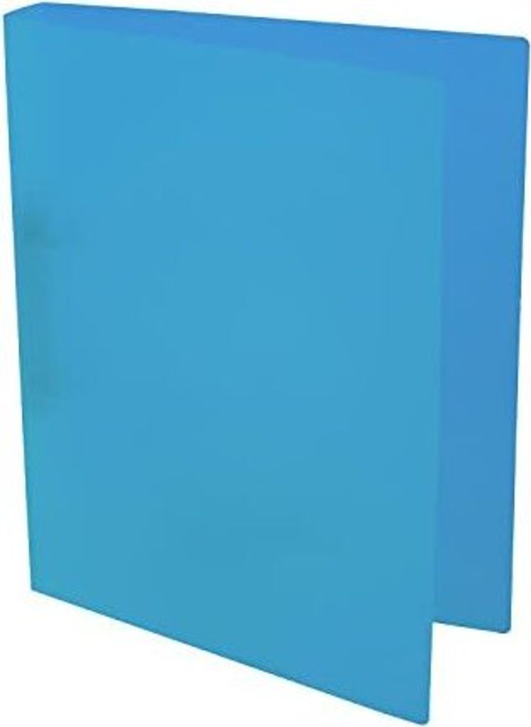 IDENA Ringbuch A4 2 Ringe PP Idena türkis 35mm, transluzent