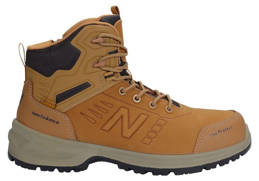 Sicherheitsstiefel Calibre Größe 44,5 W. 2E wheat Class I S3 WR SRC EN ISO 20345 Nubukleder