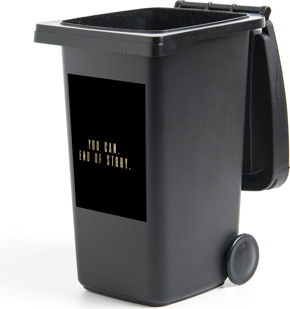 MuchoWow - Mültonnen-sticker - Sticker - Aufkleber für die Mülltonne