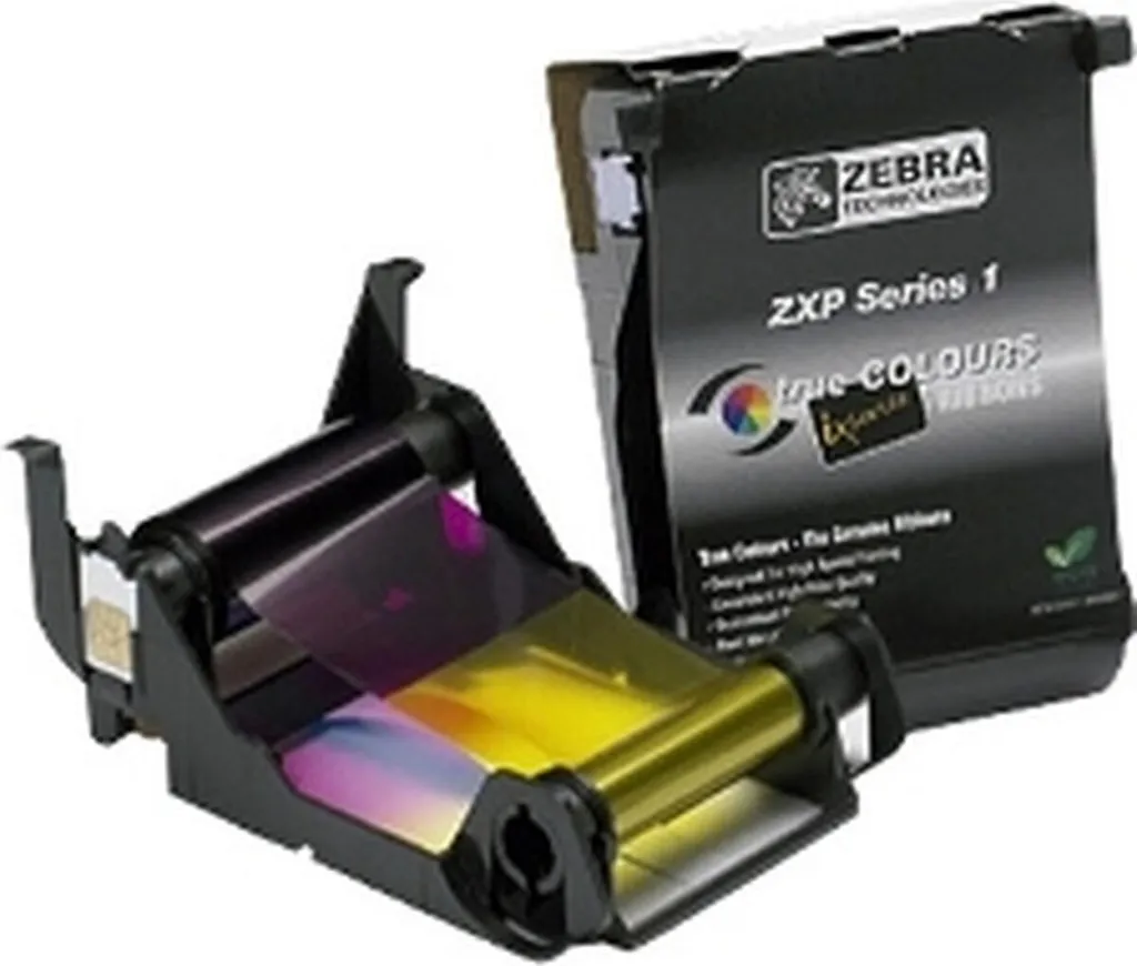 Zebra 800011-140 Ribbon YMCKO - Soluzione Stampa Badge ZXP1