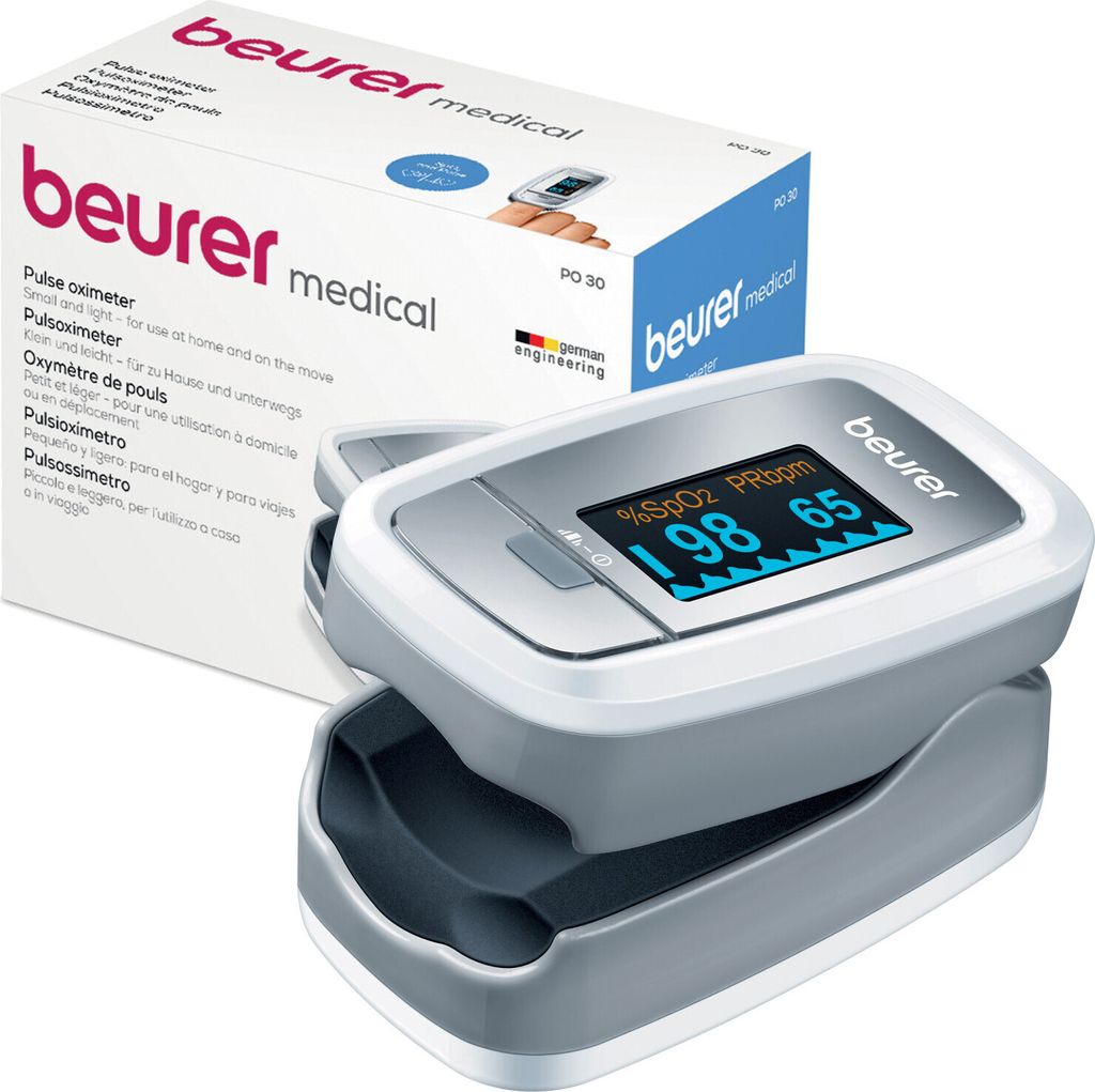 Beurer Pulsoksymetr PO30 Srebrny 454.30 Zdjęcie produktu 26
