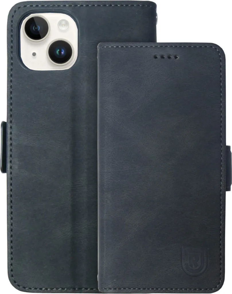 SSV Jahn Regensburg Custodia portafoglio Cover protettiva Logo Jahn Nero Apple iPhone 14