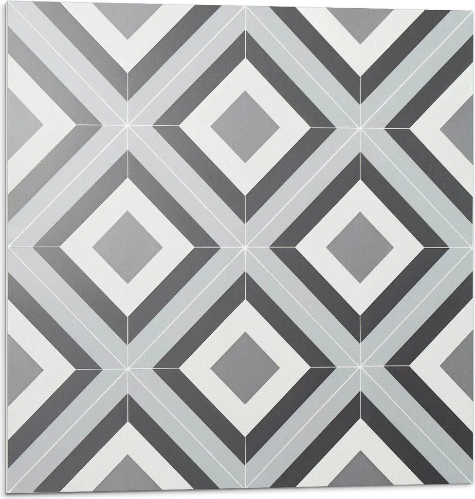 Mattonelle Adesive PVC 20x20 Diamante - Decorazione Parete 20 Pezzi