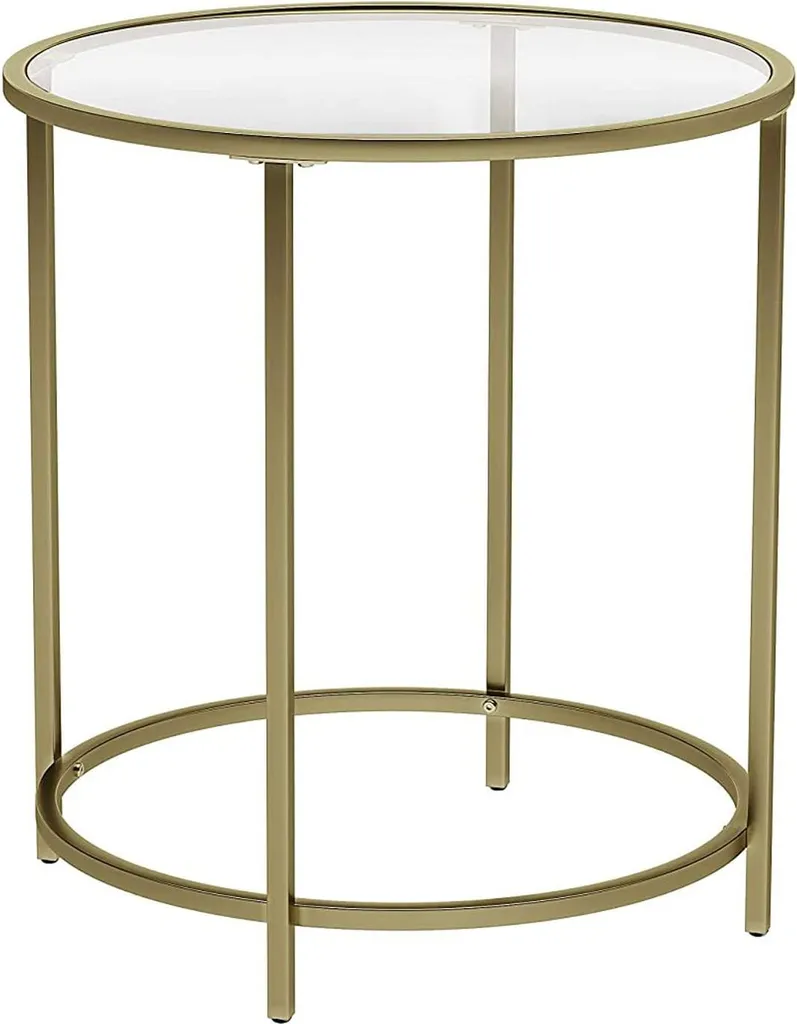 Table en verre anti-rayures Valora LGT20G facile à entretenir