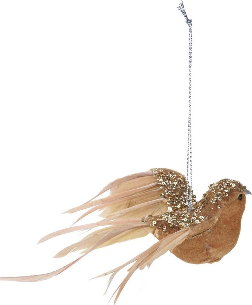Dekorativer Vogel – Hänge-Weihnachtskugel