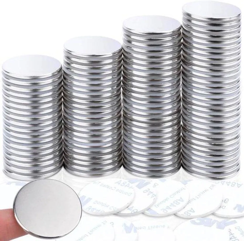 Aimants néodyme 30x2 mm : stoppez les chutes d'objets - Lot de 100 pro