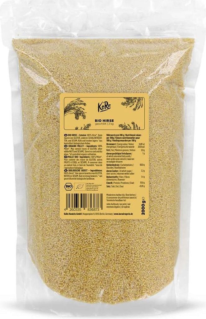 KoRo I  Hirse 2 kg Produktbild 