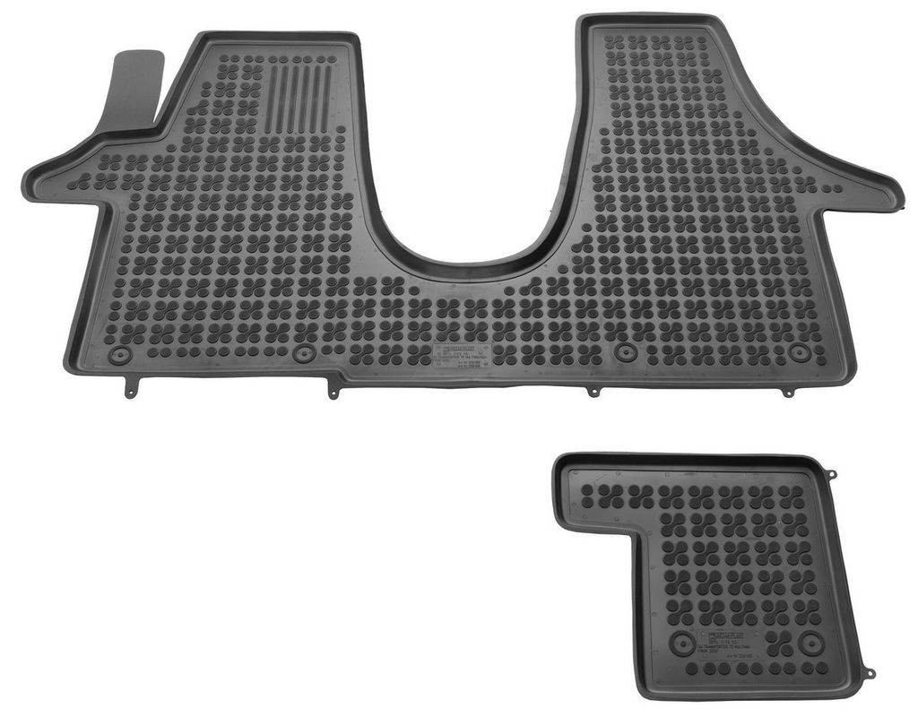 Gummi-Autofußmatten für VW T5, 2003-2015; VW T6, 2015-2023, Produktbild 
