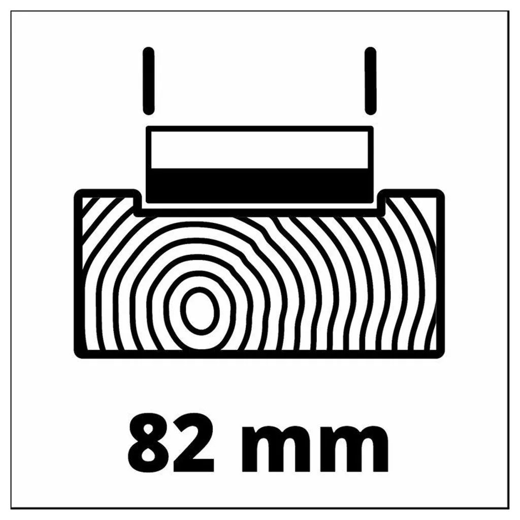 Rabot électrique TE-PL 920 Einhell - 920W et profondeur de passe 3,5mm