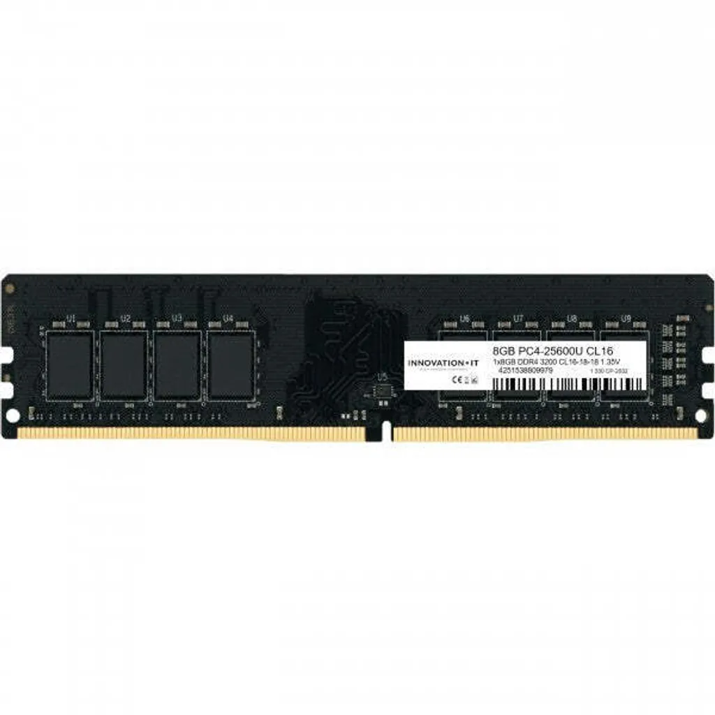 RAM DDR4 16GB 3200MHz CL22 1.2V Innovation IT Haute Performance 8-Chip