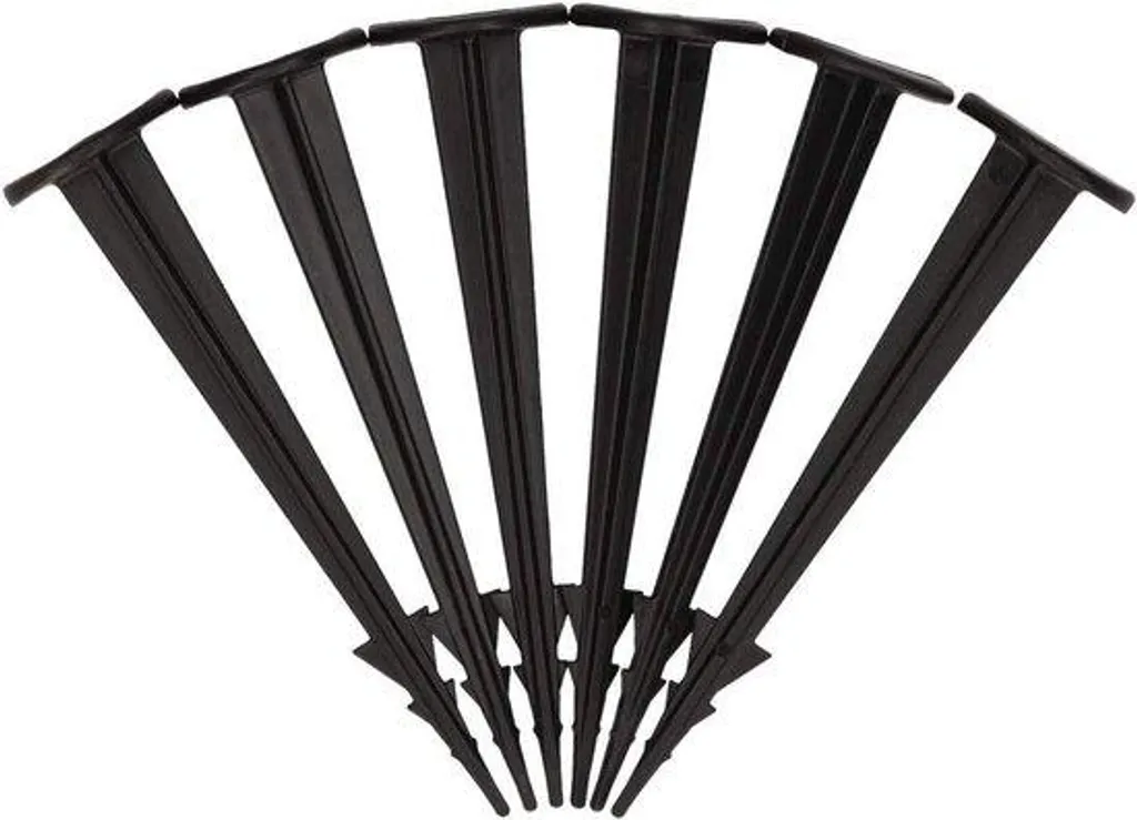 Piquets de sol pour chiens lot de 100 résistants UV fixation de jardin