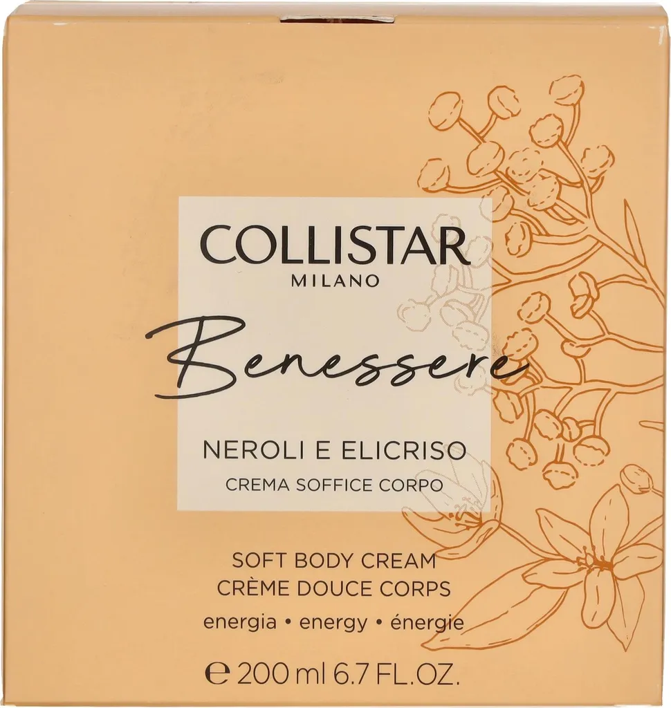 Collistar Benessere Neroli Crème Corps Douce flacon de 200ml - 5
